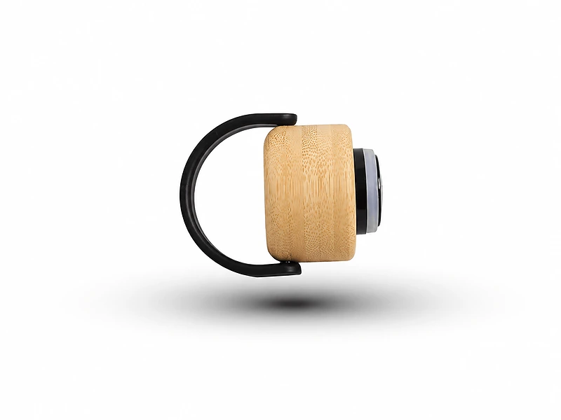 Insulated Bottle With Bamboo Lid