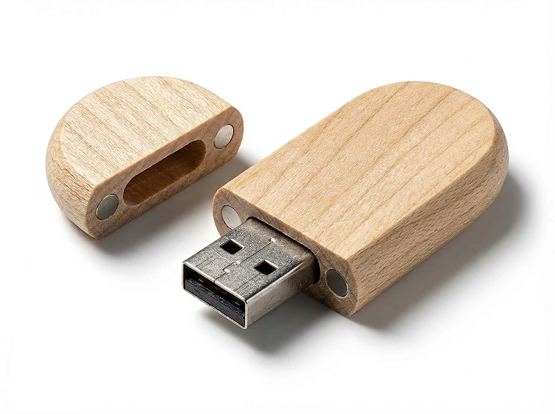 ذاكرات فلاش USB خشبية