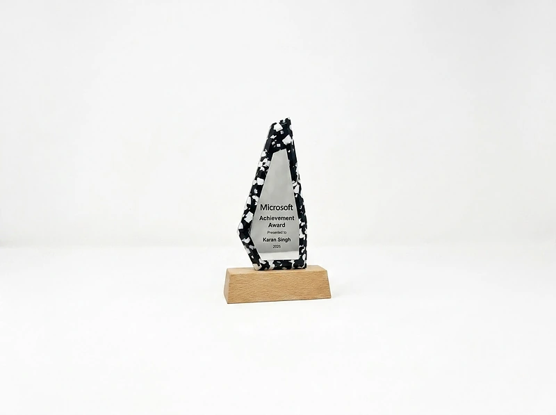 Eco-neutral Beech Recycled Plastic Award