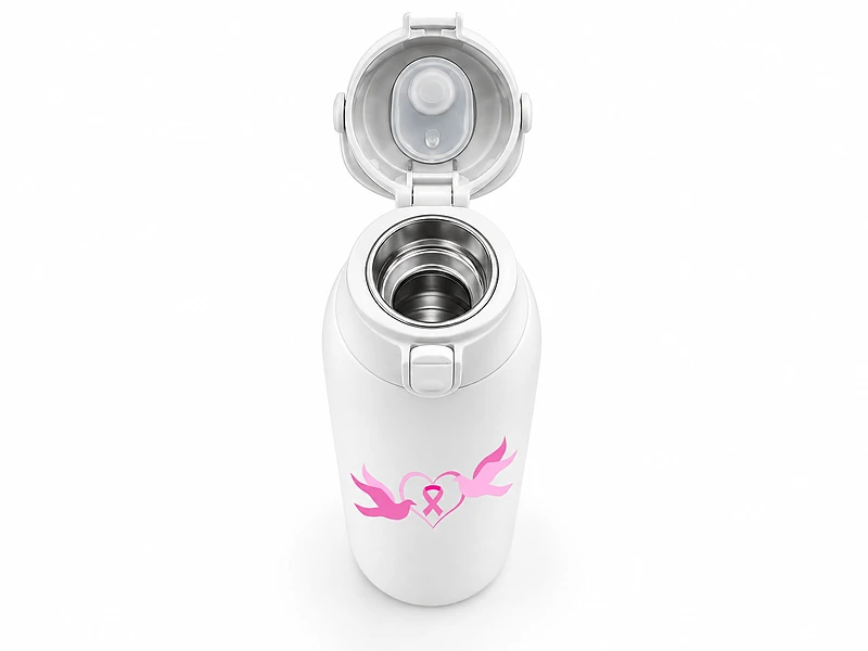 Breast Cancer Awareness Vacuum Bottle 750ml in UAE