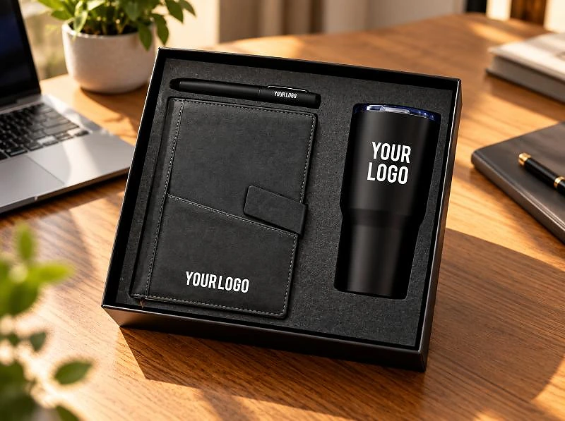 Slate Corporate Gift Set – 3-Piece Compact Executive Gift Set in UAE