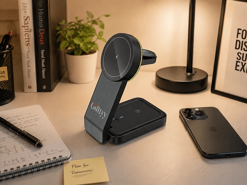 Memorii 3 in 1 Wireless Fast Charging