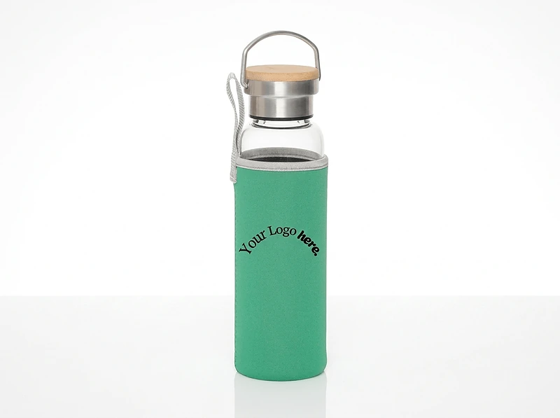 Hans Larsen Borosilicate Glass Bottle with Neo Sleeve