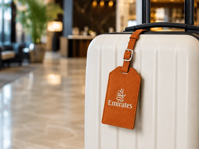 CROSS Leather Luggage Label