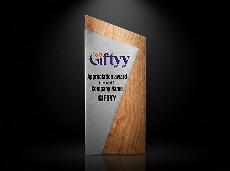 Recycled Aluminum / Wood Award