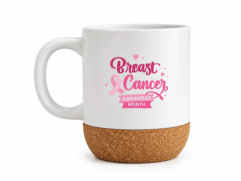 Breast Cancer Awareness Eco-Friendly Mug in UAE