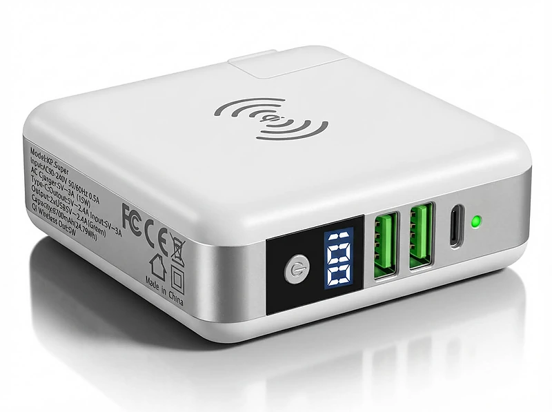 3in1 World Travel Adaptor with Power Bank