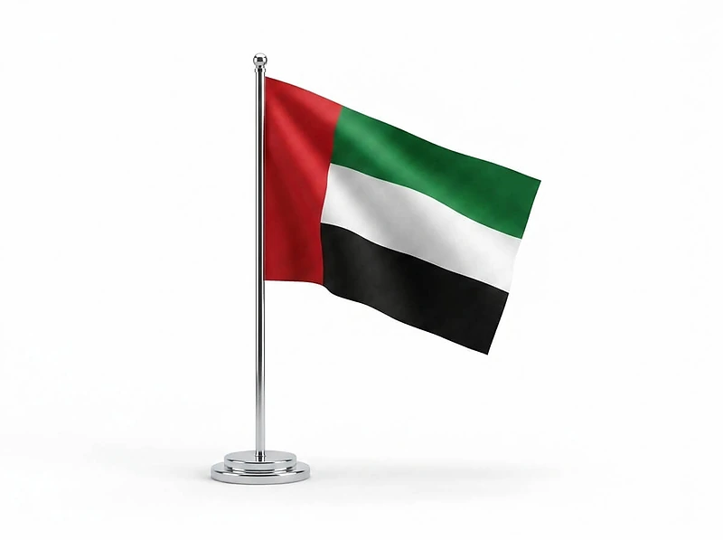 UAE Flag Table Display