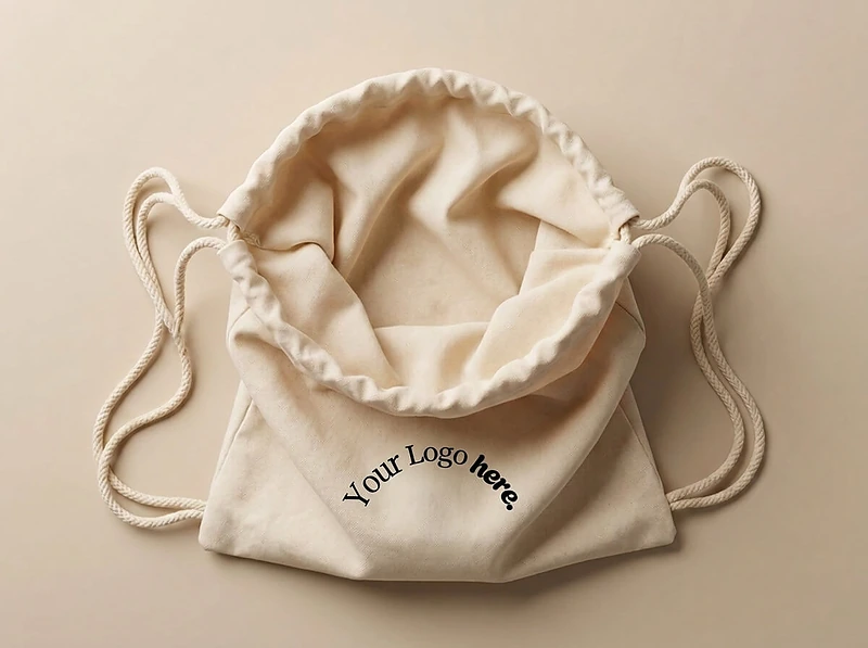 Eco-neutral Cotton Draw String Bags 240GSM
