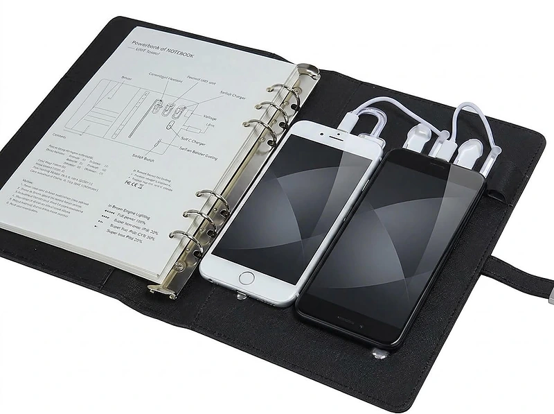 Executive Portfolio Powerbank with Wireless Charging Technology