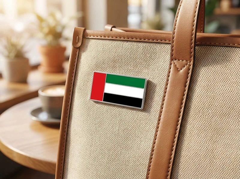 UAE Flag Magnetic Badge