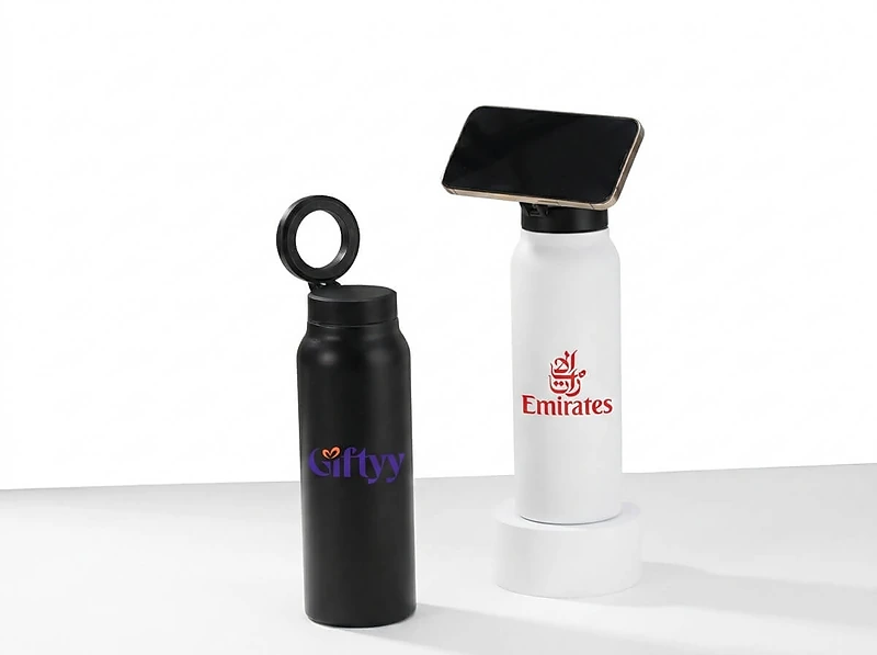 Magnetic Phone Holder Water Bottle 760ml