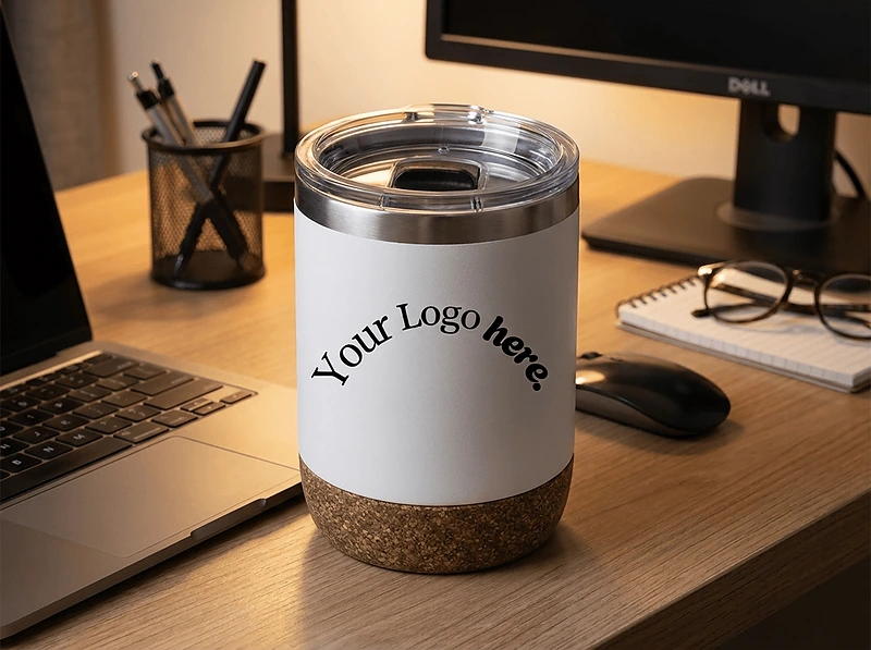 Hans Larsen Vacuum Mug With Cork Base