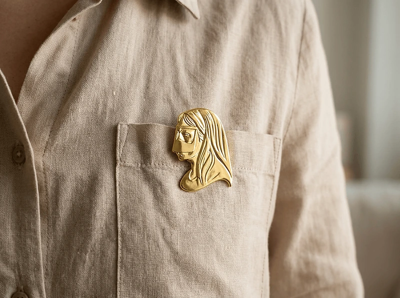 Emirati Women's Day Gold Badge in UAE