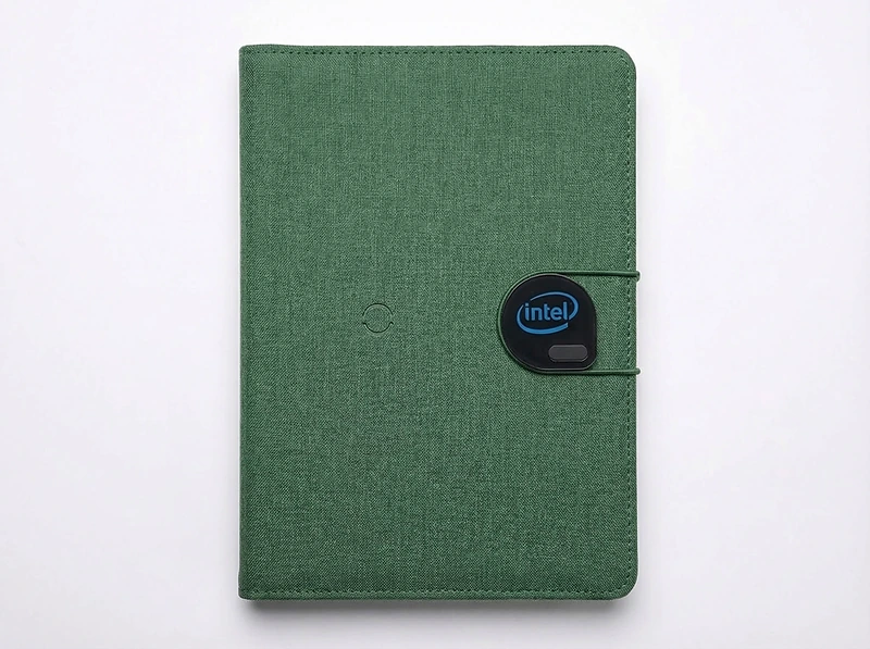 A4 Notebook Organizer with 5000mAh Power Bank