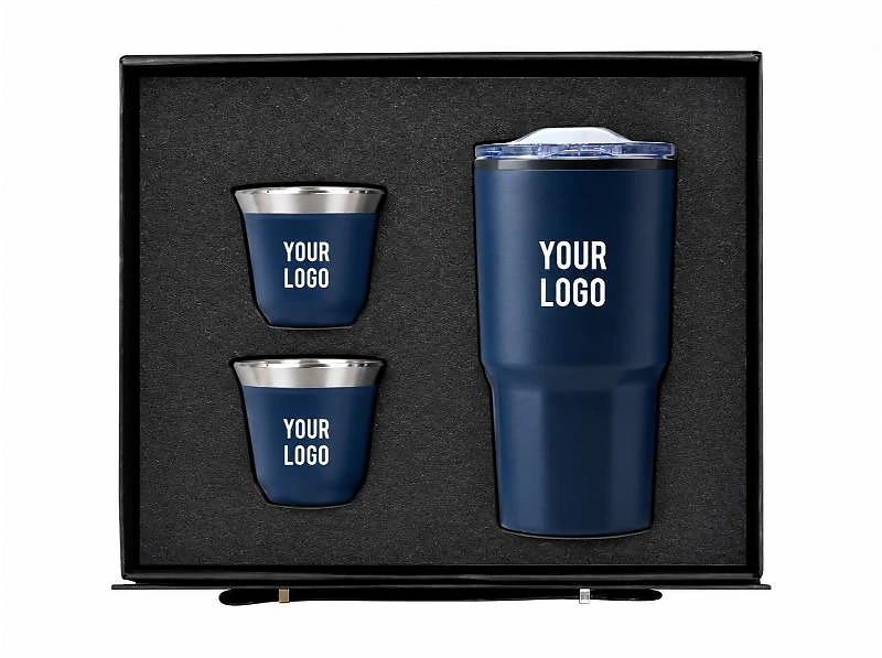 Trio Drinkware Gift Set – 3-Piece Stainless Steel Drinkware Set in UAE