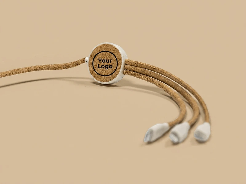 Cork & Wheat straw Charging Cable