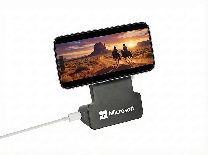 Magnetic Phone Stand with 15W Wireless Charging and Remote Shutter