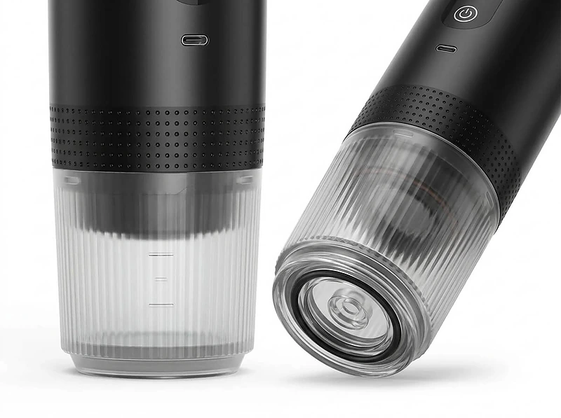 Compact 3-in-1 Coffee Maker with Battery Power