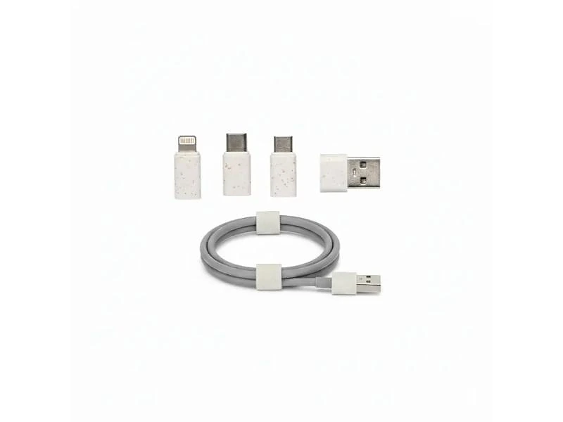 Bamboo Travel Kit Square