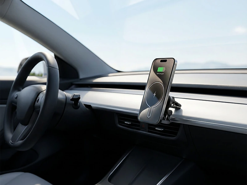 MagSafe Wireless Car Charger with Smart Detection