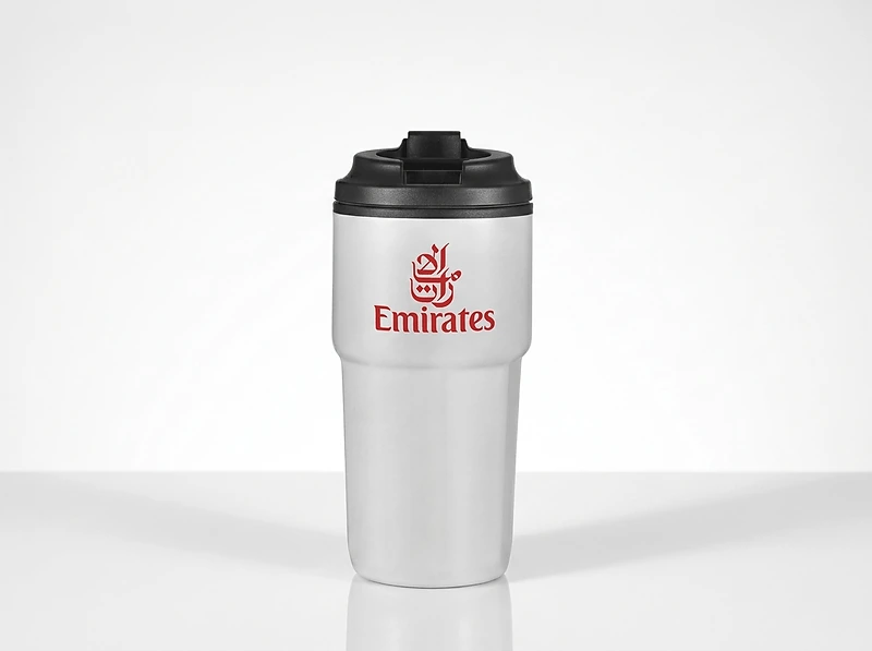 Giftology Steel/PP Double Wall Travel Mug 500ml
