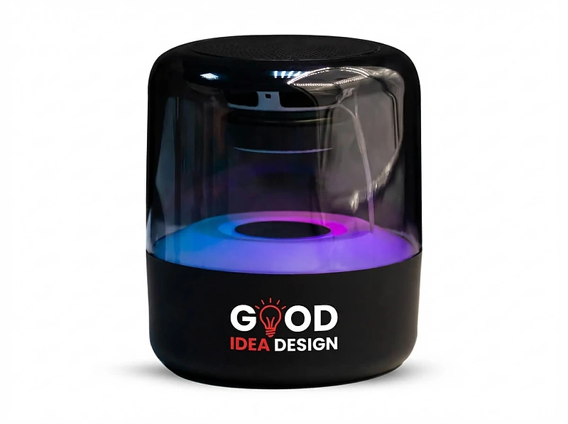 Transparent Bluetooth Speaker with RGB Light