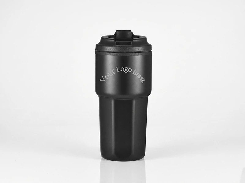 Giftology Steel/PP Double Wall Travel Mug 500ml