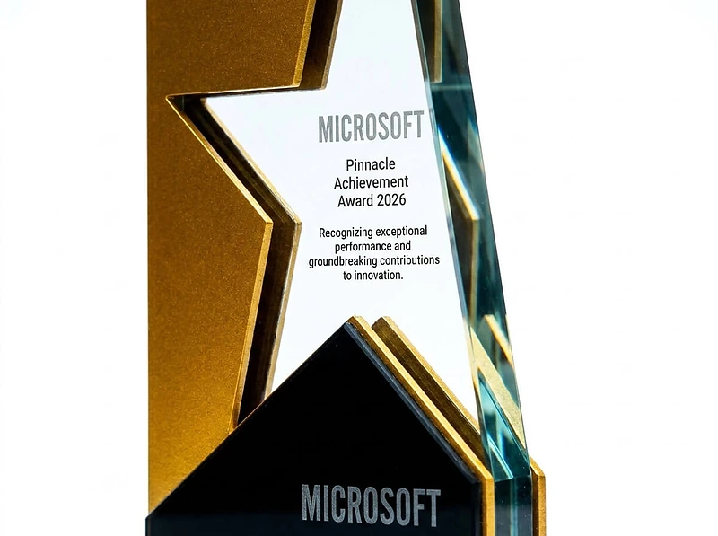 Award Trophy Star Shape
