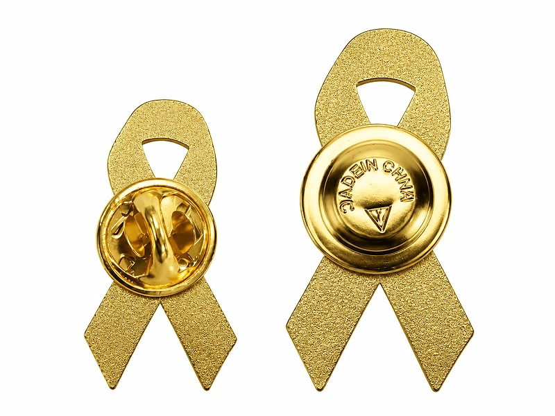 Breast Cancer Awareness Badges with Pin / Gold Mag in UAE
