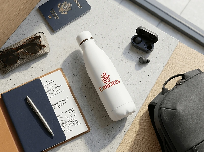 Vacuum insulated water bottle