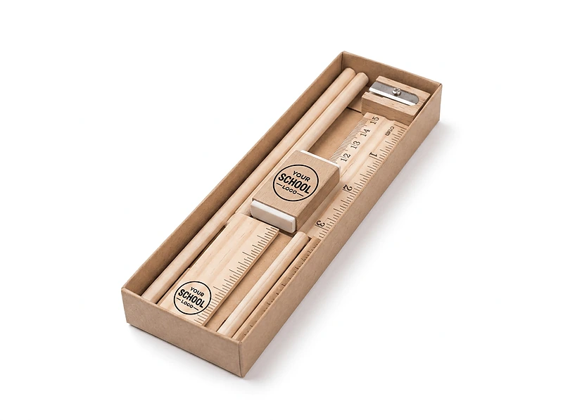 Natural Kraft & Cork Creative Set