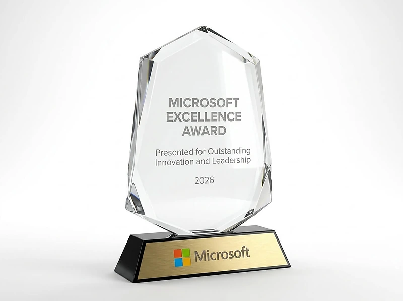 Crystal Award Hexagon