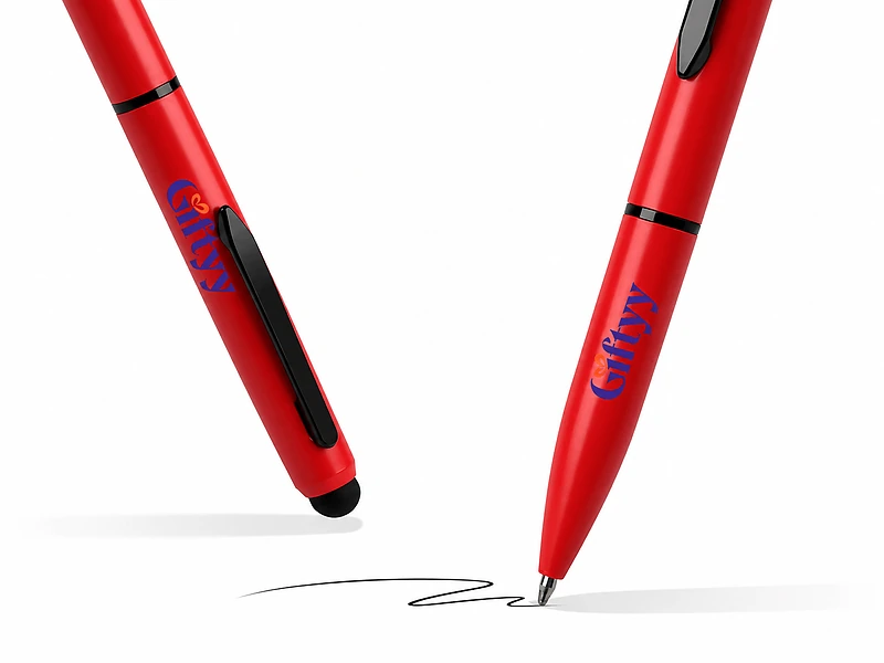 Metal Ballpoint Pen with Stylus