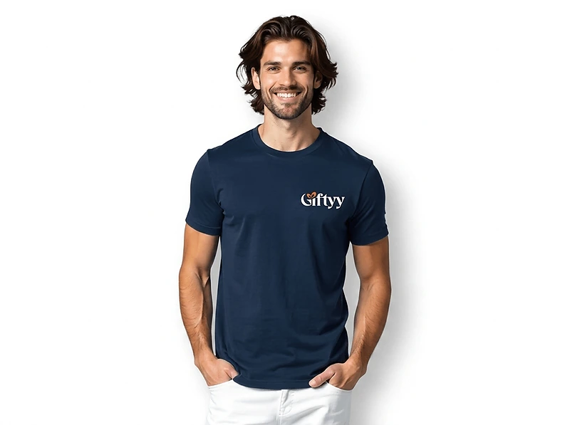 Nextt Level Bio-Washed Round Neck T-Shirt for Men
