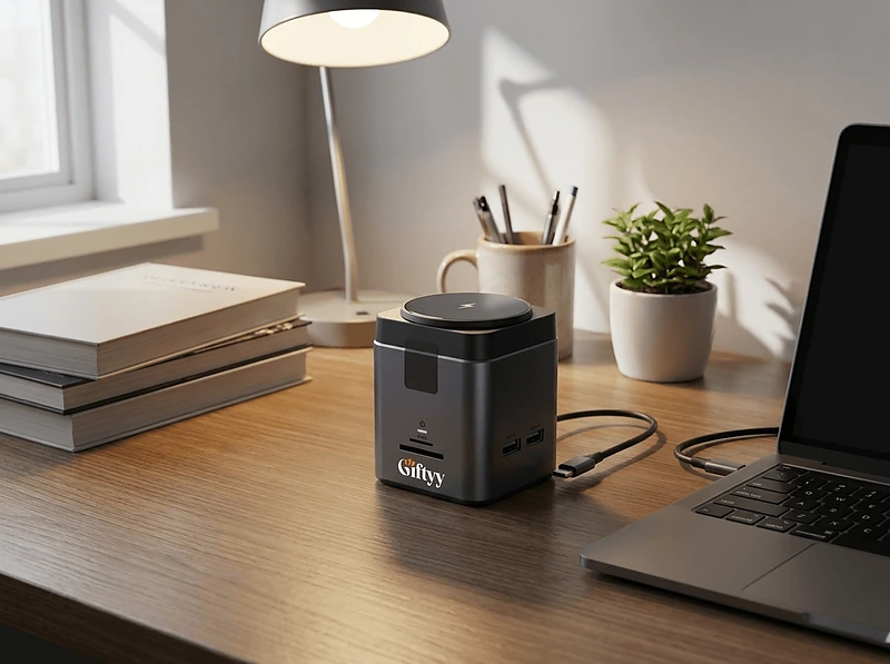 All-in-One USB-C Hub with 15W MagSafe Wireless Charging