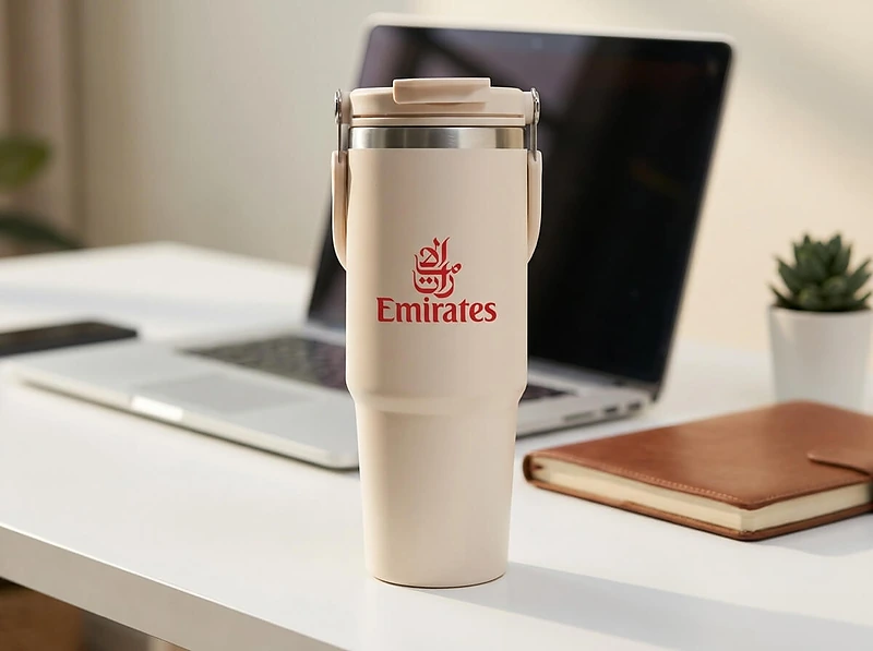 Tumbler with Handle and Sipper