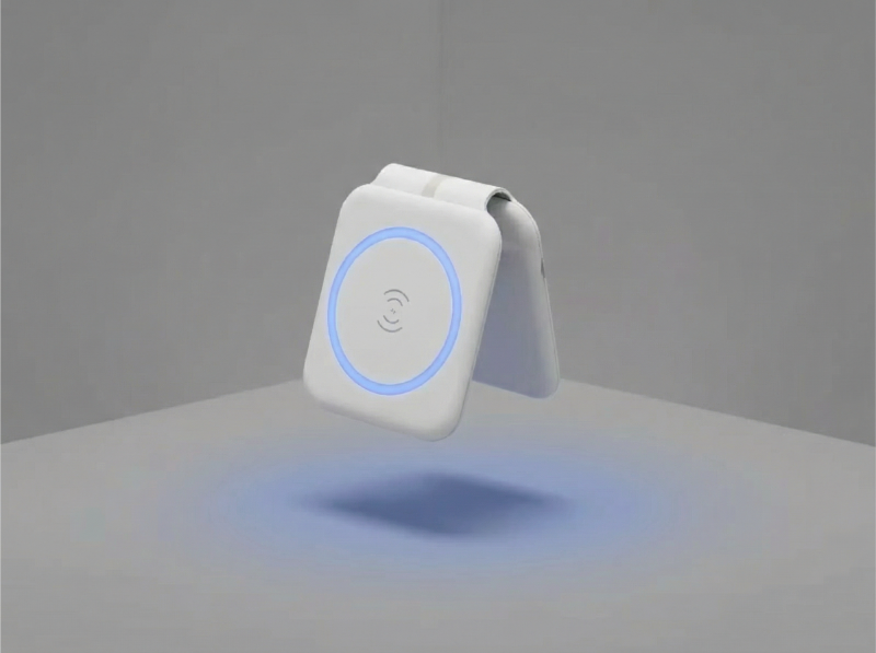 Foldable Wireless Charger And Multicable Set
