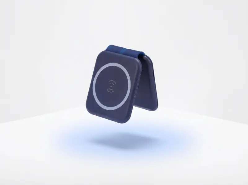 Foldable Wireless Charger And Multicable Set