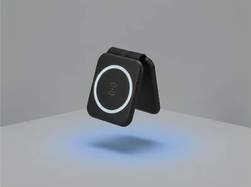 Foldable Wireless Charger And Multicable Set
