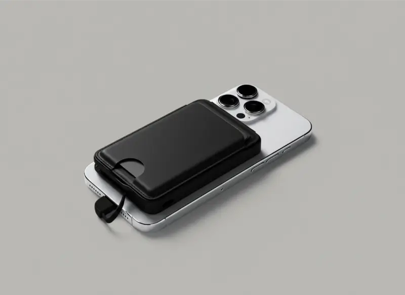 5000mAh Wallet-Style Power Bank