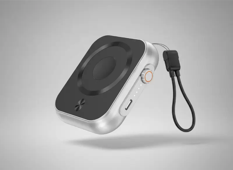 5000mAh Power Bank With 20W Fast Type-C Output & Wireless Charging