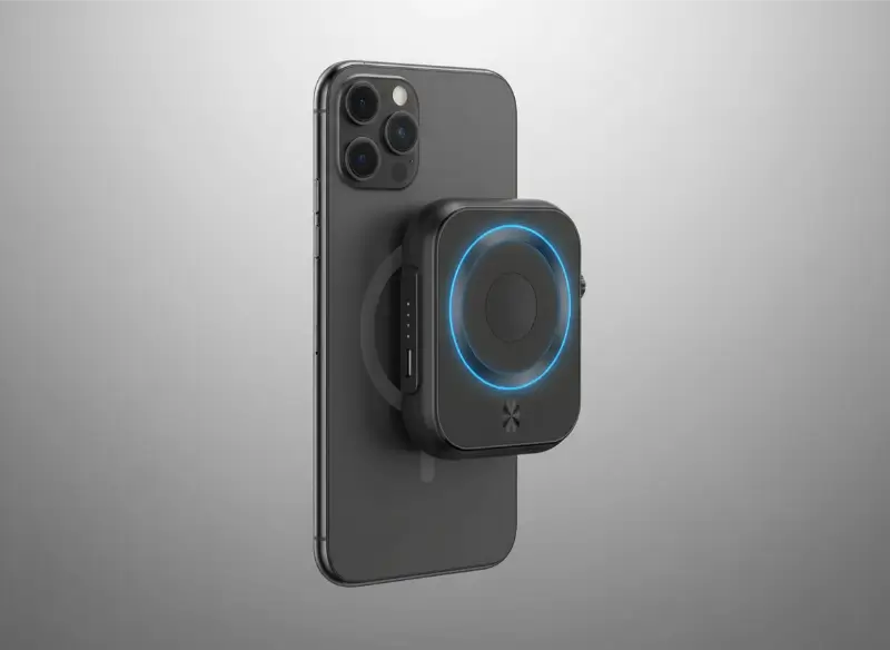 5000mAh Power Bank With 20W Fast Type-C Output & Wireless Charging