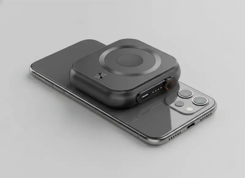 5000mAh Power Bank With 20W Fast Type-C Output & Wireless Charging