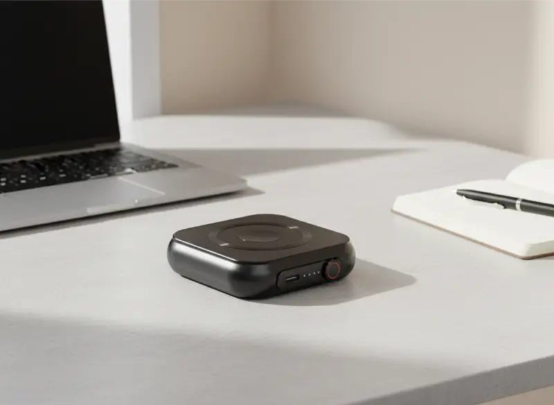 5000mAh Power Bank With 20W Fast Type-C Output & Wireless Charging