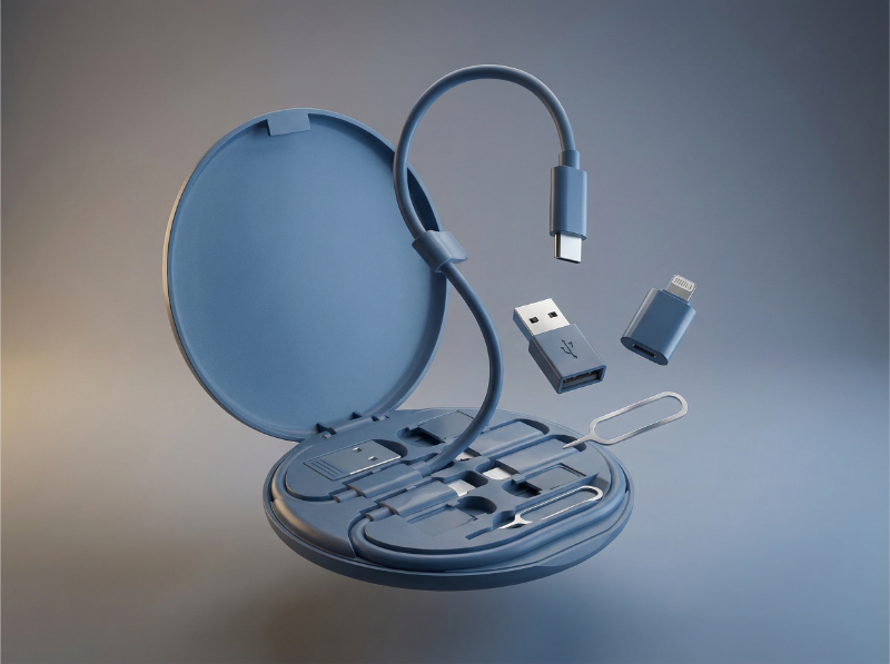 15W Magnetic Wireless Charger Multicable Set