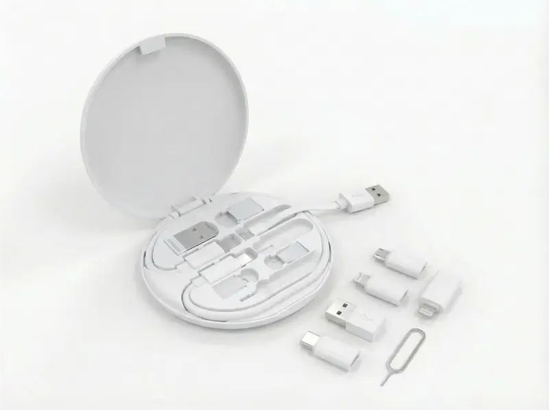 15W Magnetic Wireless Charger Multicable Set