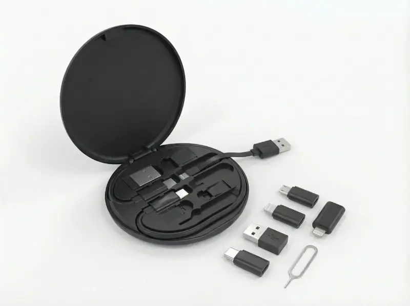 15W Magnetic Wireless Charger Multicable Set