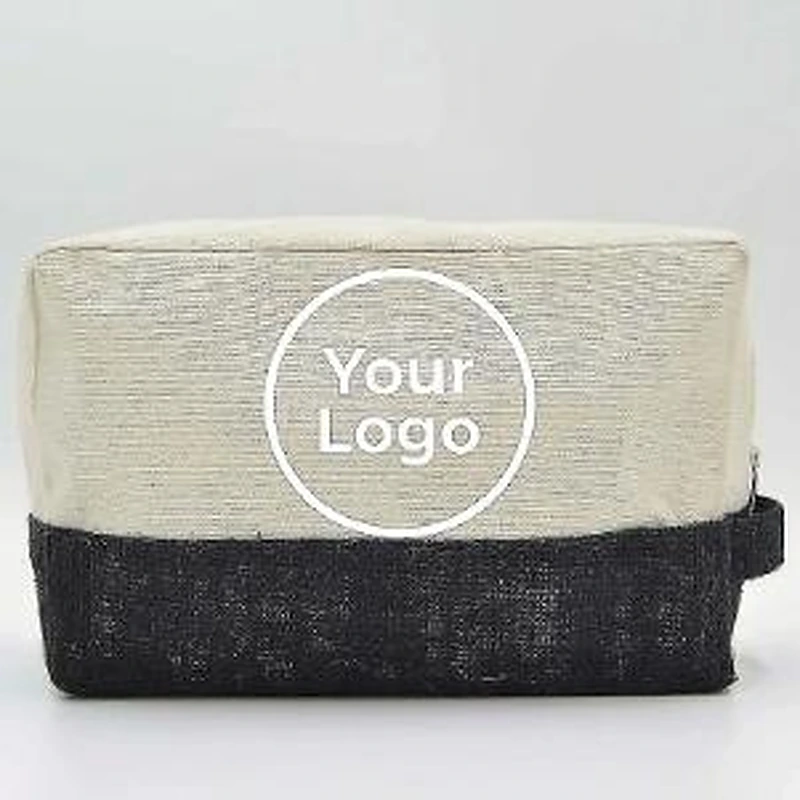 Jute Pouch With Canvas