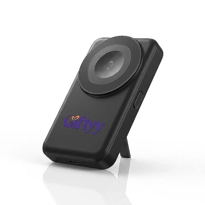 10000mAh Mag Wireless Powerbank with Inbuilt Cables